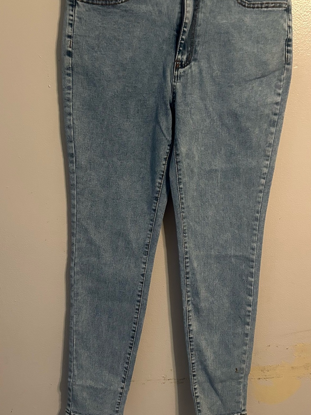 & Other Stories Light Blue Skinny Jeans